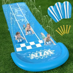 Jasonwell Slip and Slide Lawn Toy - Water Slide Slip Toy Slide for Kids...