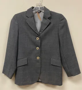 12R Gray Kids Grand Prix Hunt Coat