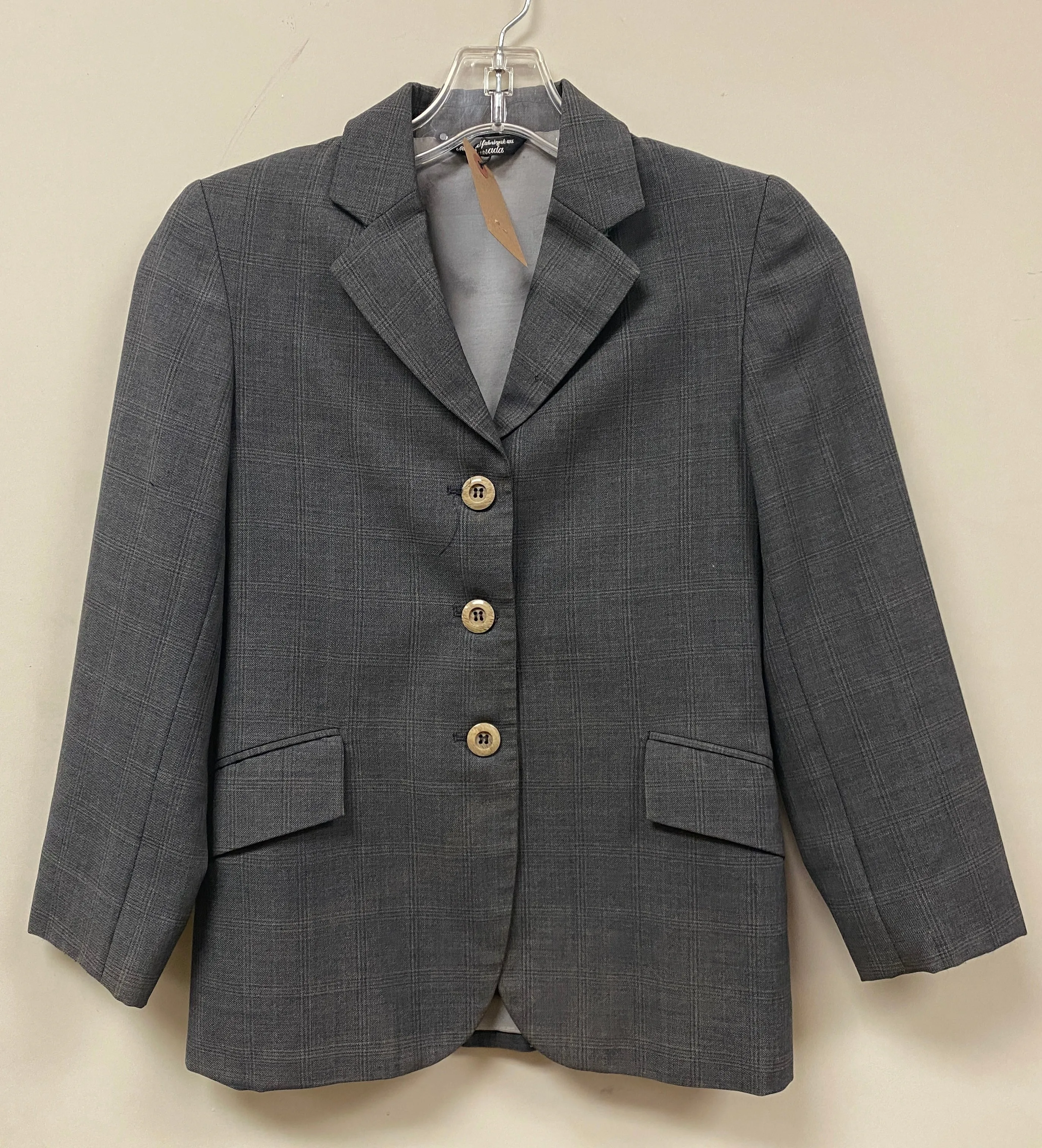 12R Gray Kids Grand Prix Hunt Coat