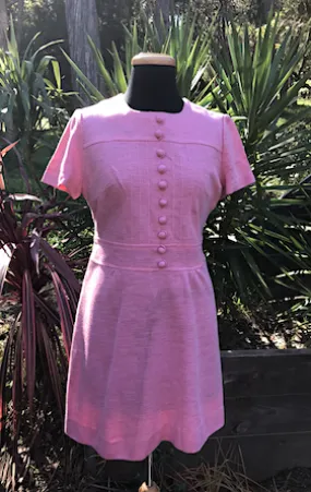 1960 / 70s Dress #C255  FREE  AUS POSTAGE