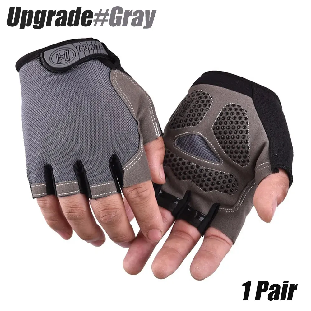 1Pair Cycling Bike Gloves for Men/Women- Half Finger Road Bike MTB Bicycle Gloves-for Workout/Motorcycle/Gym/Training/Outdoor