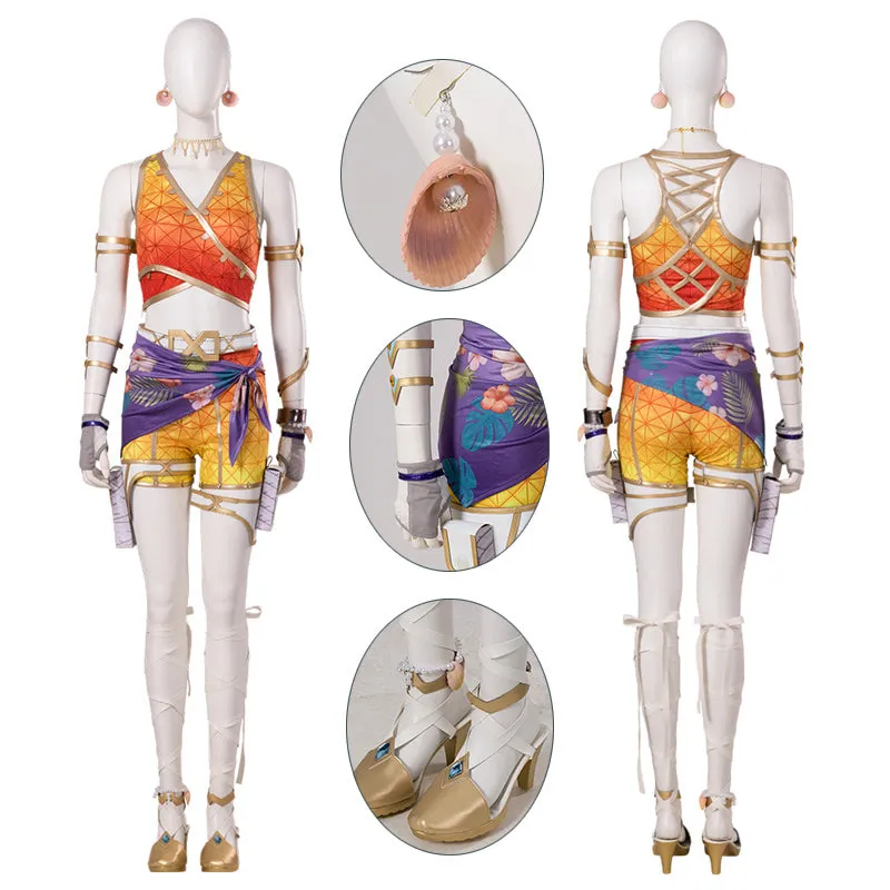 2023 Apex Legend Loba Andrade Cosplay Costume Game NPC Loba Swimsuit Summer Wear