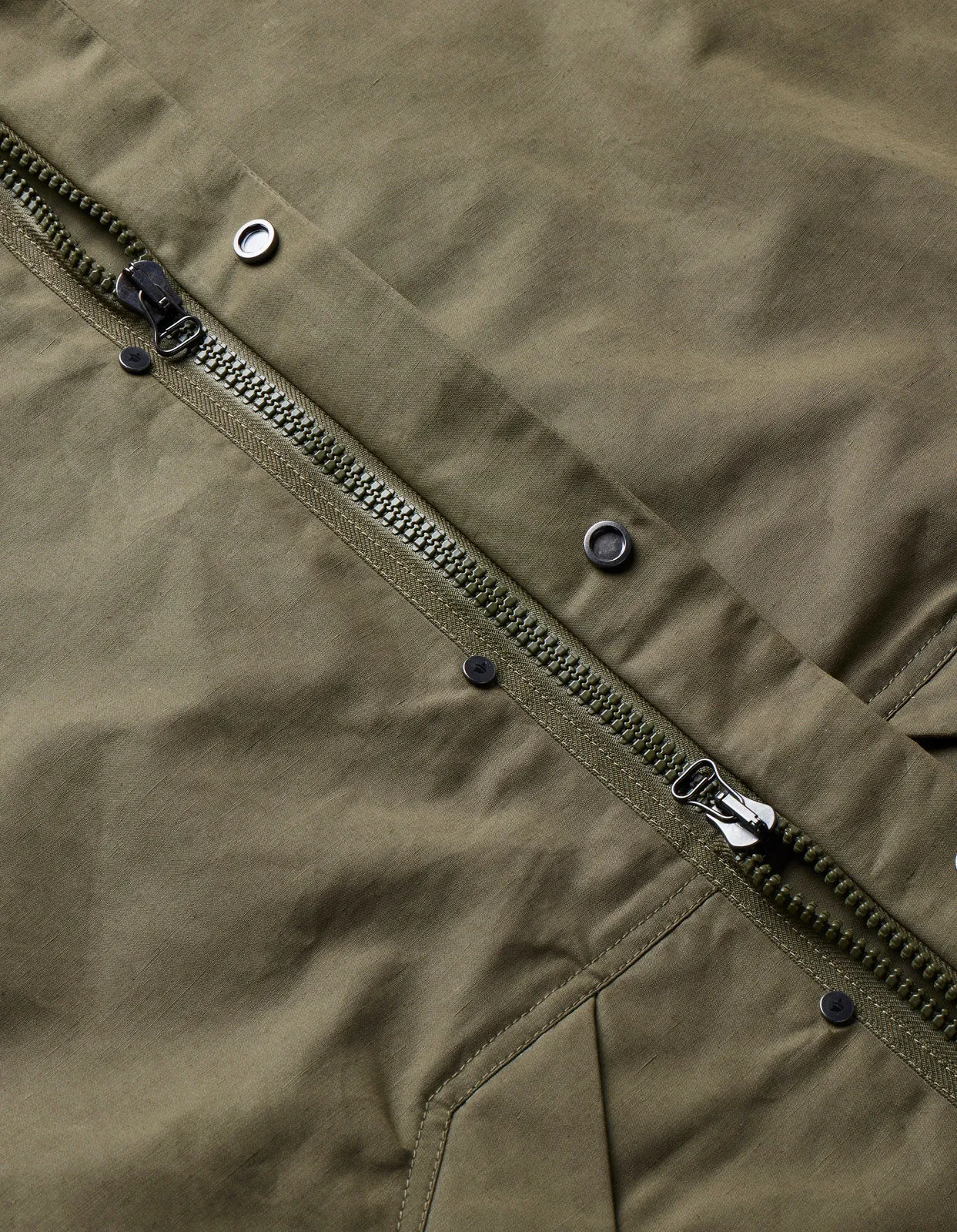 5025 Ventile® Hemp Articulated Parka Olive