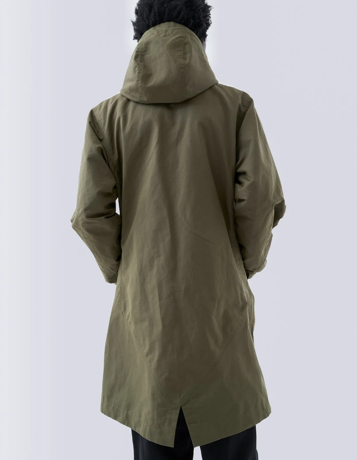 5025 Ventile® Hemp Articulated Parka Olive