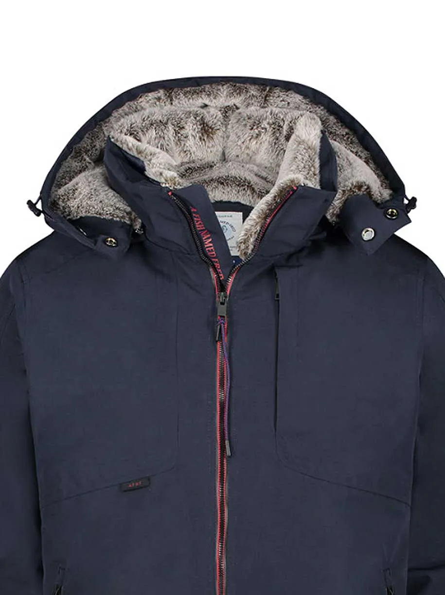 A Fish Named Fred - Navy Parka