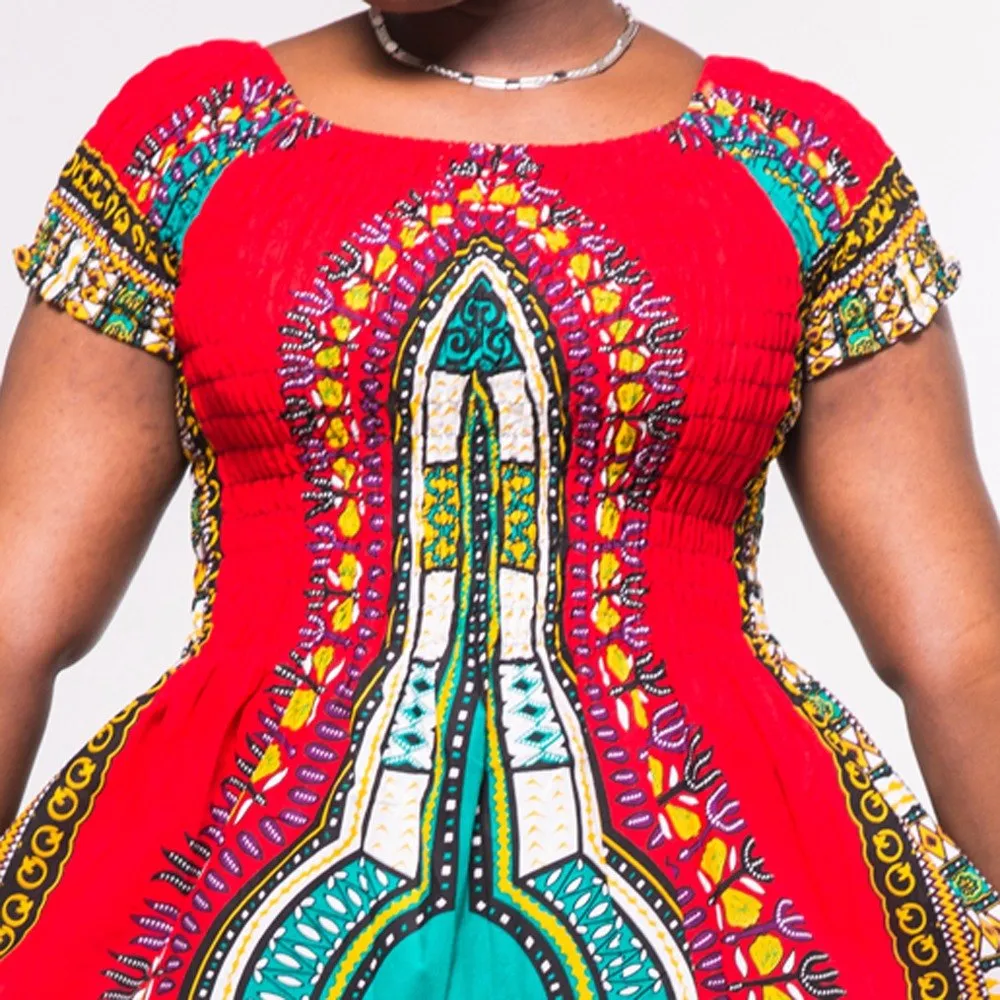 AfroFashion Stunning Elegant African Ladies Long Dress