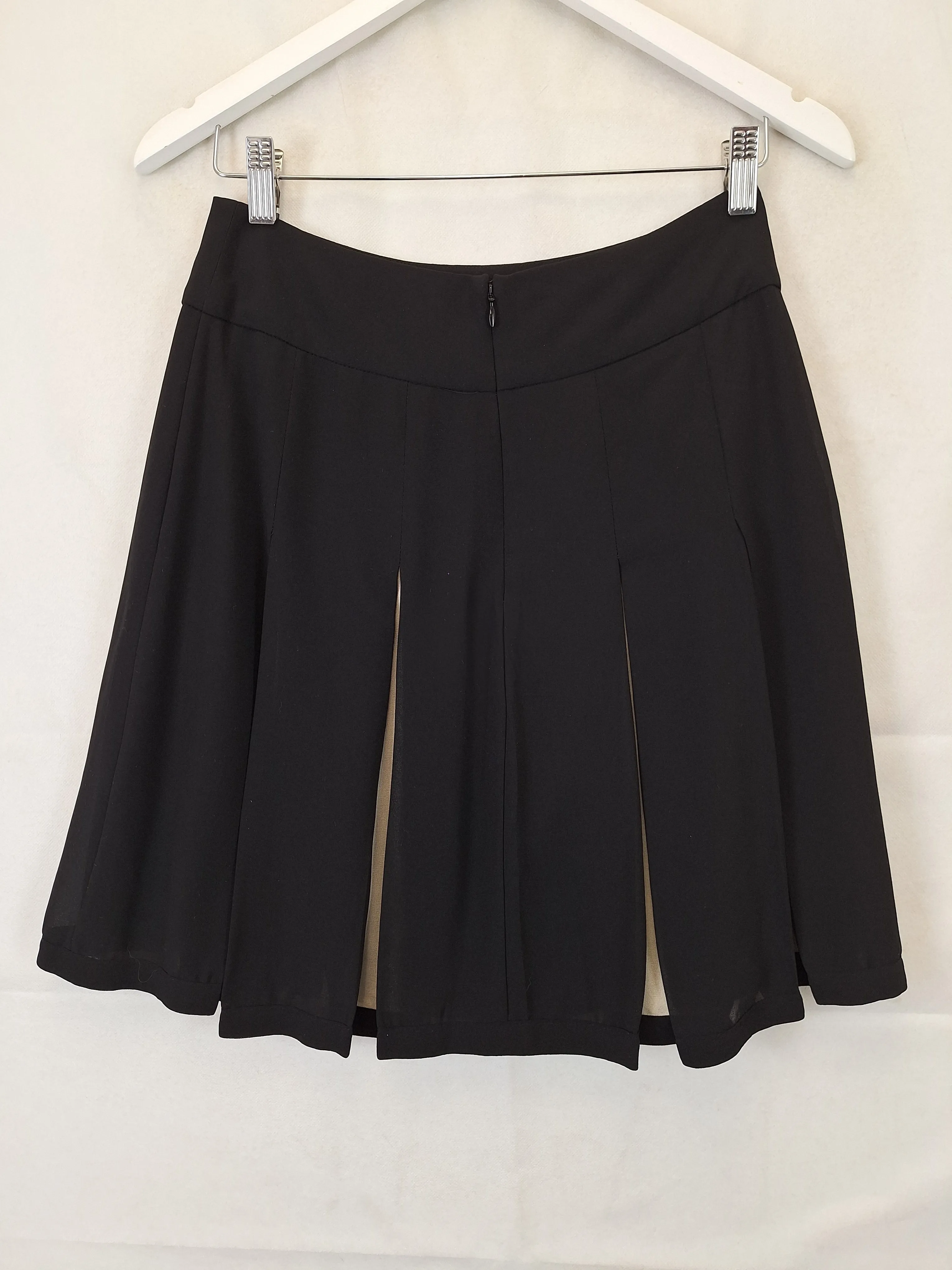 Alannah Hill Elegant Pleated Skater Skirt Size 10