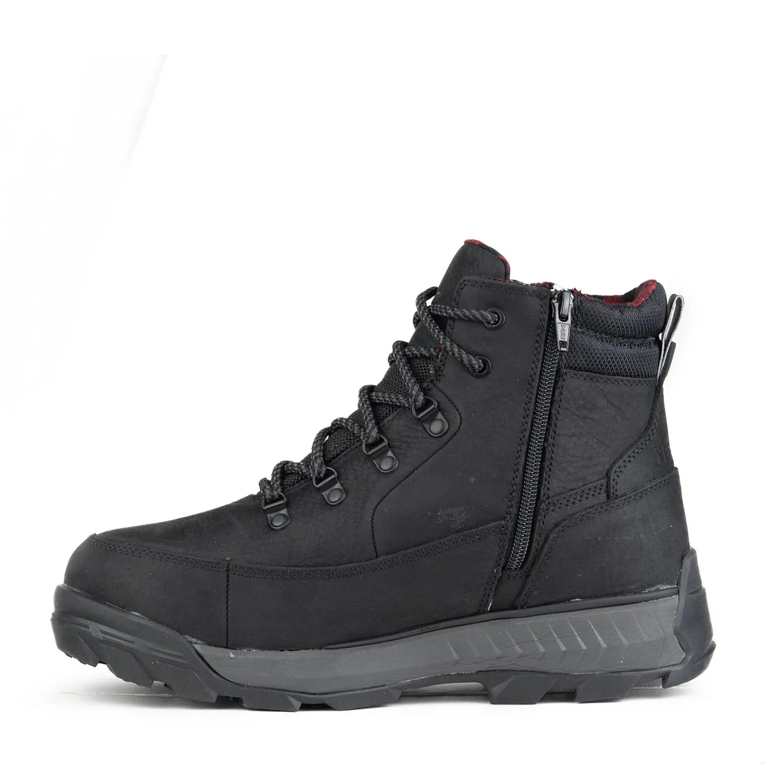 All Black Men's Short 4E WIDE WIDTH Winter Boots