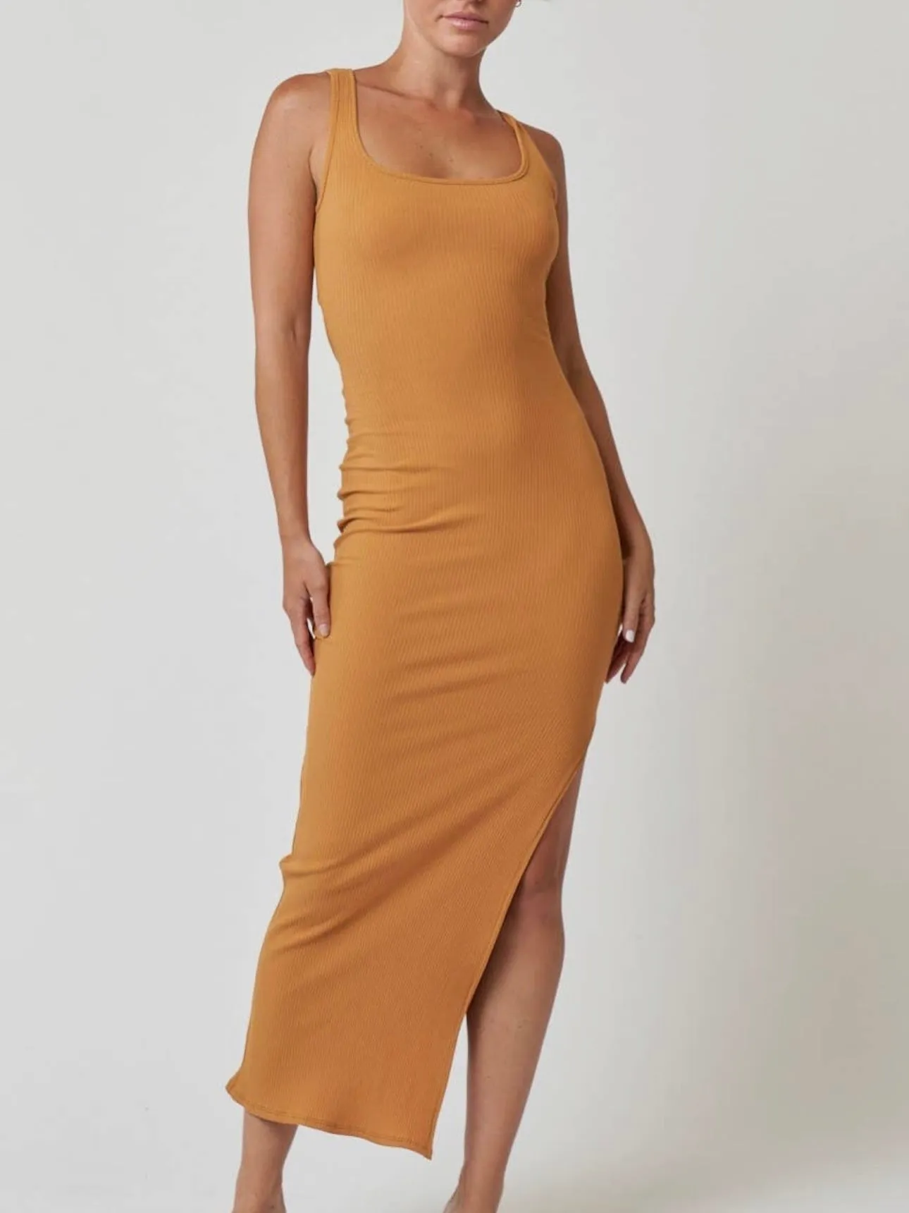 All Twisted Maxi Dress | Marigold