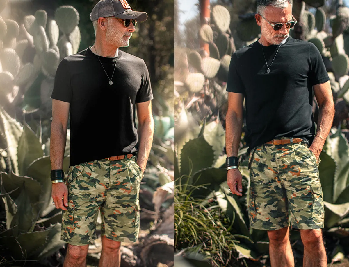 &SONS Surplus Army Shorts Camo