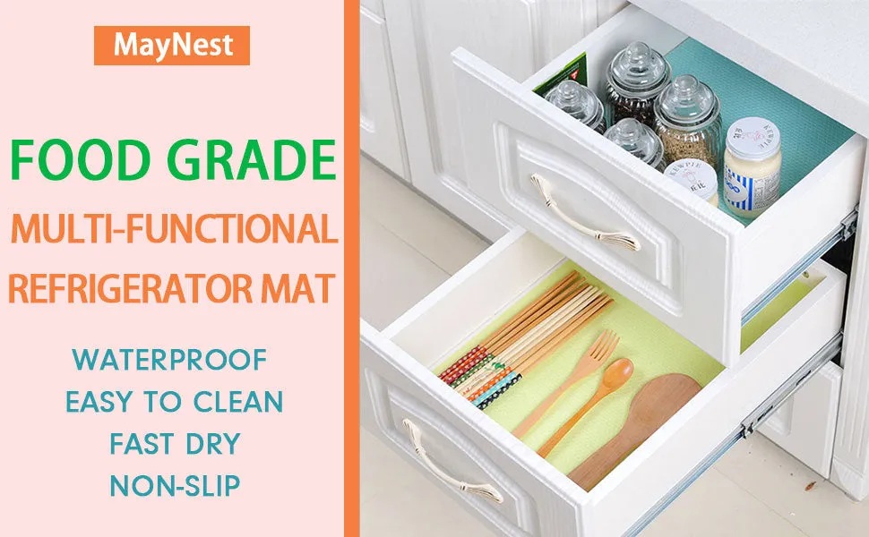 Anti-Slip Easy Clean Fridge Liners 4pc