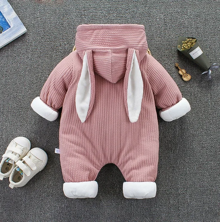 Autumn Winter Coat Jumpsuit Baby Clothing Newborn Snowsuit Boy Warm Romper Down Cotton Jackets Girl Snow clothes Bodysuit