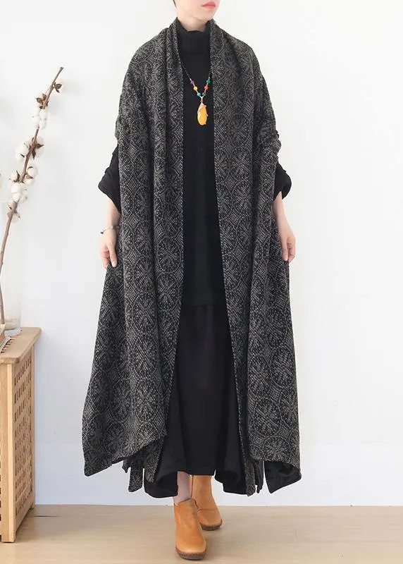 boutique  plus size clothing Jackets & Coats cloak women coats asymmetric wild wool coat