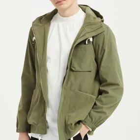 Boysnextdoor Zip Parka Green