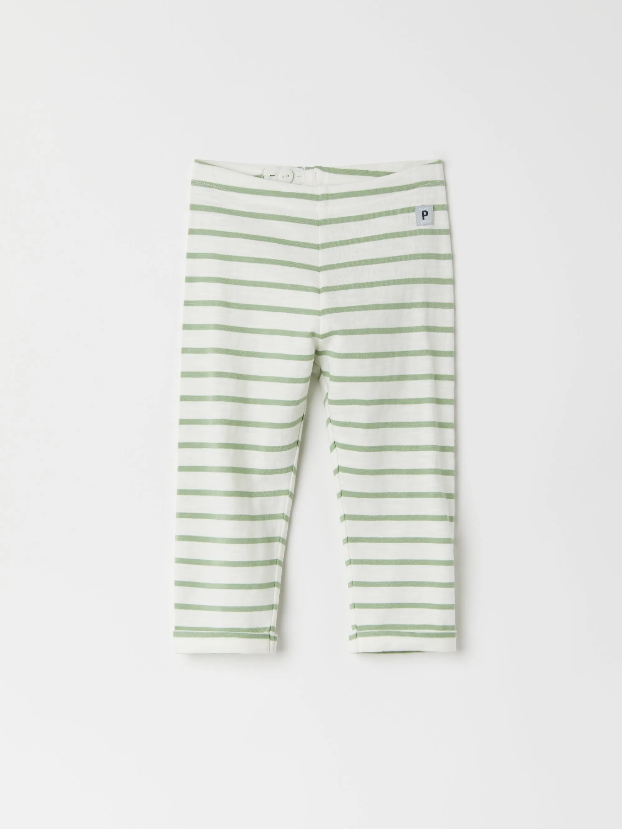 Breton Stripe Baby Leggings