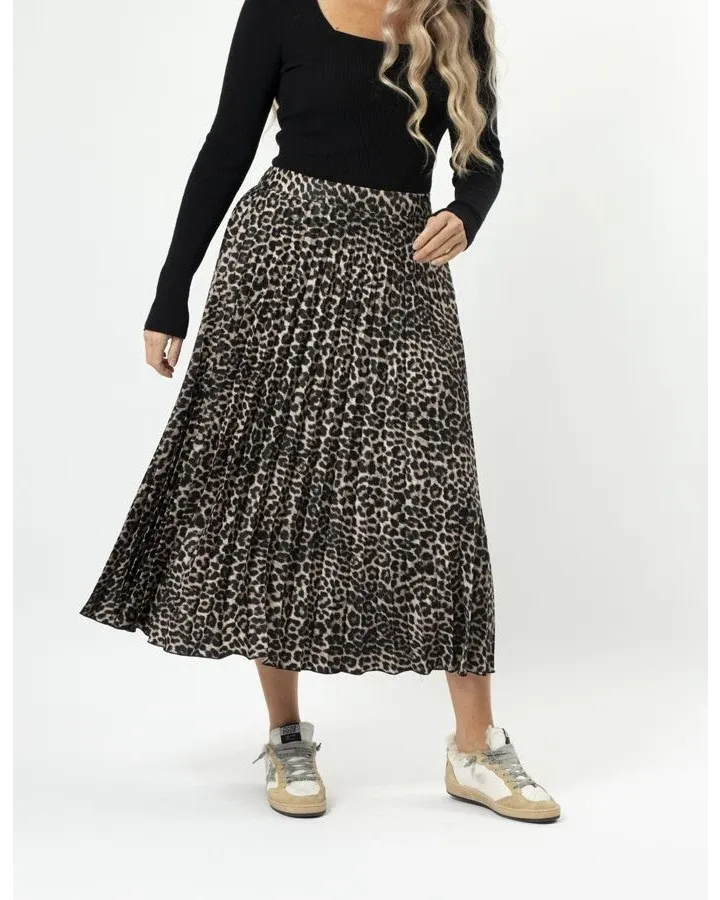 Brigette Skirt - Purrfect Leopard