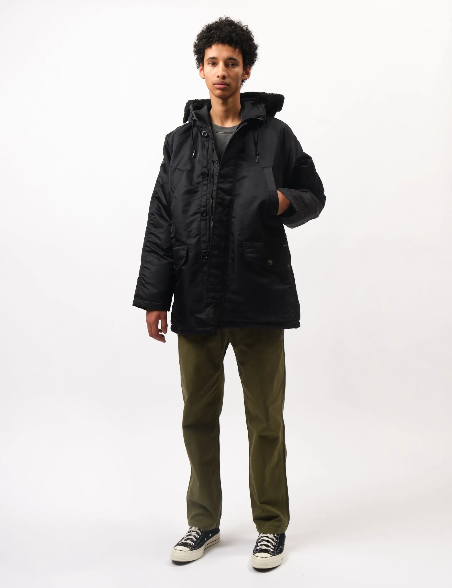 Carhartt WIP HD Olten Parka - Black