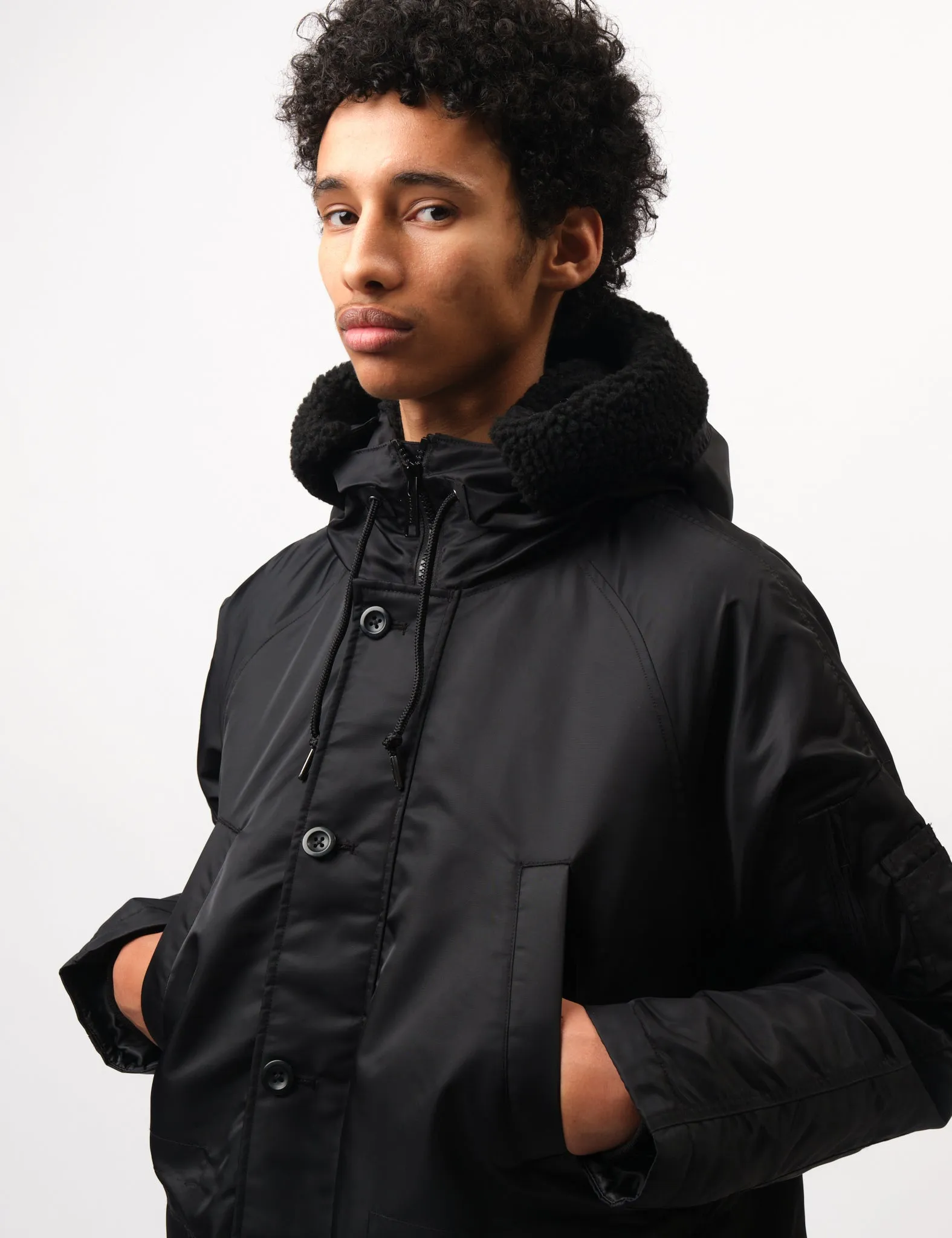 Carhartt WIP HD Olten Parka - Black