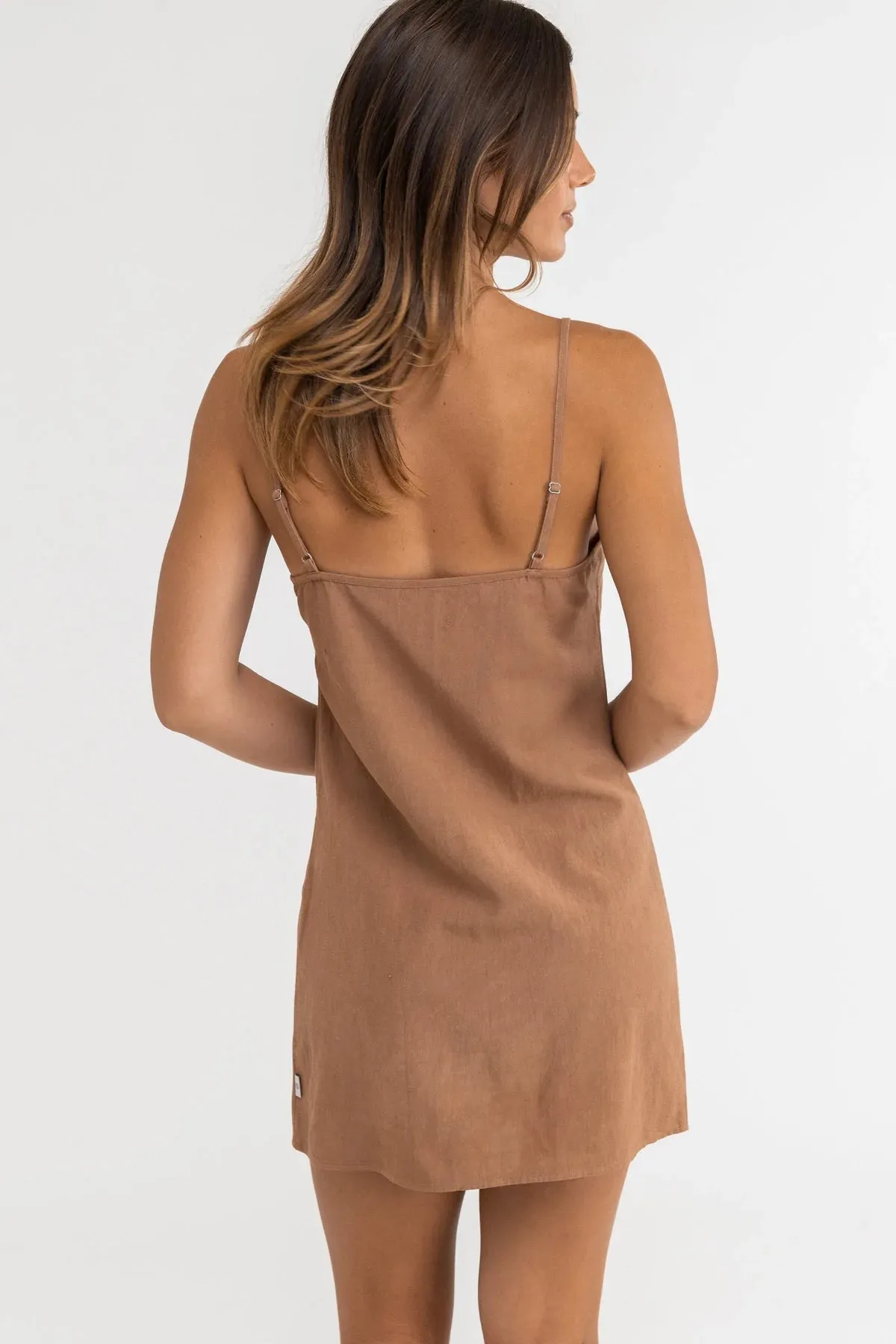 Classic Slip Dress / Caramel