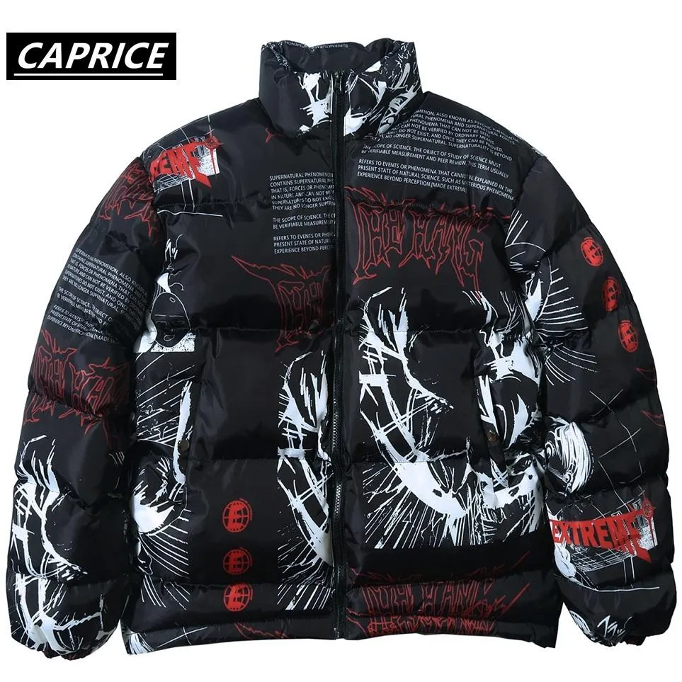 Comic Strip Parka Jacket