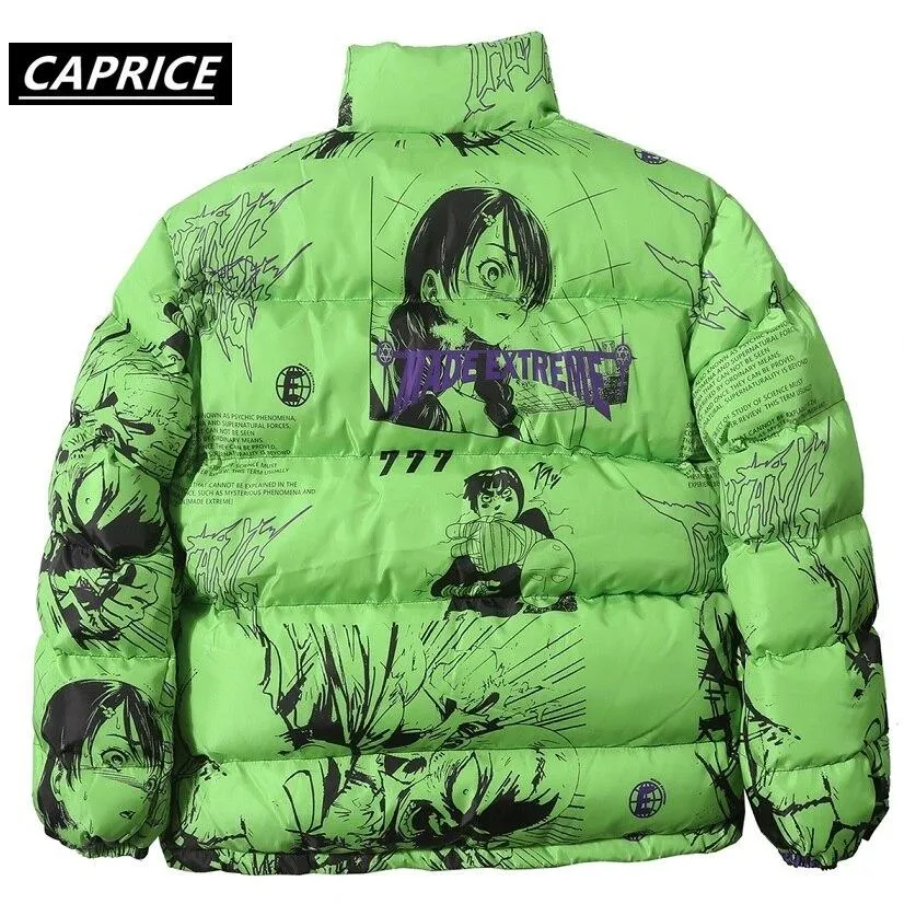 Comic Strip Parka Jacket