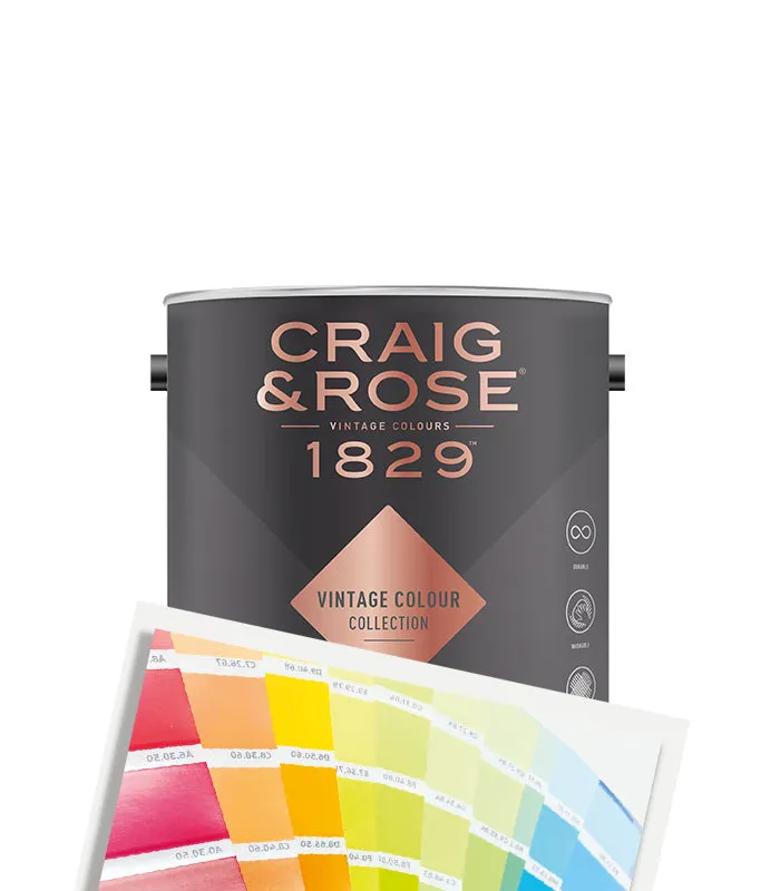 Craig & Rose 1829 Vintage Collection - Eggshell - Tinted Colour Match