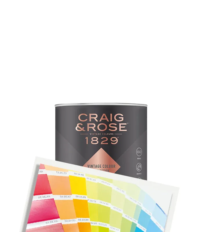 Craig & Rose 1829 Vintage Collection - Eggshell - Tinted Colour Match