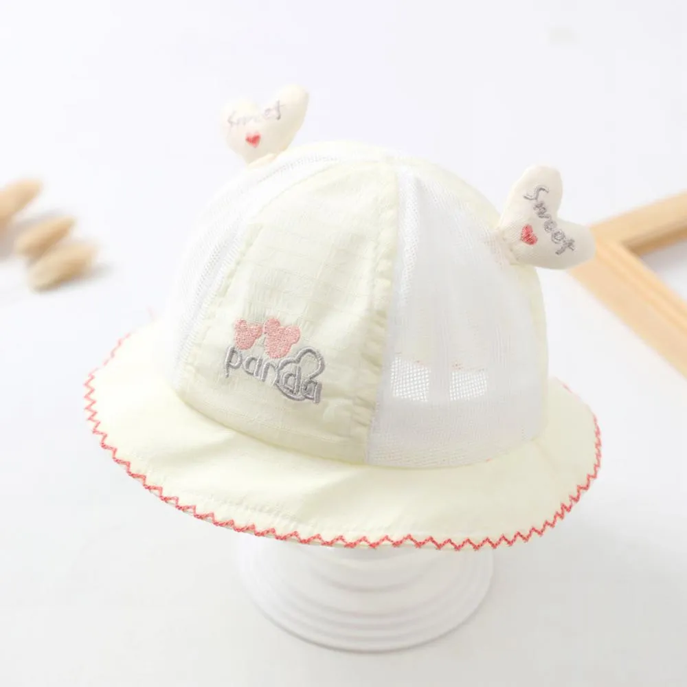 Cute Thin Baby Girl Sunshade Fisherman Hat Kids Accessories Wholesale