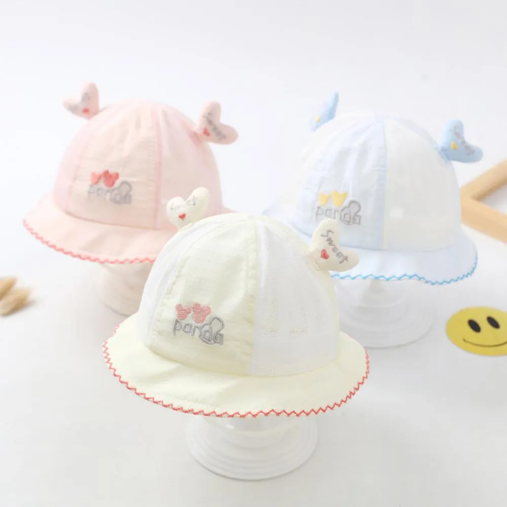 Cute Thin Baby Girl Sunshade Fisherman Hat Kids Accessories Wholesale