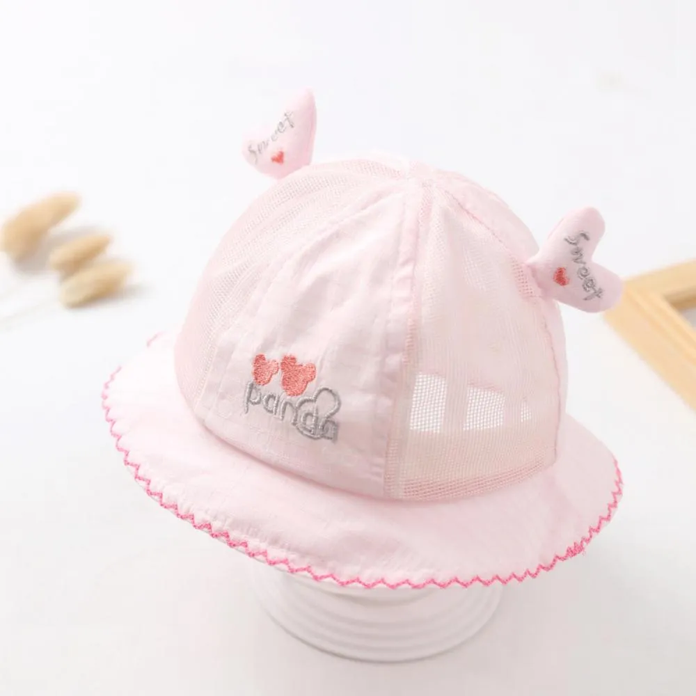 Cute Thin Baby Girl Sunshade Fisherman Hat Kids Accessories Wholesale