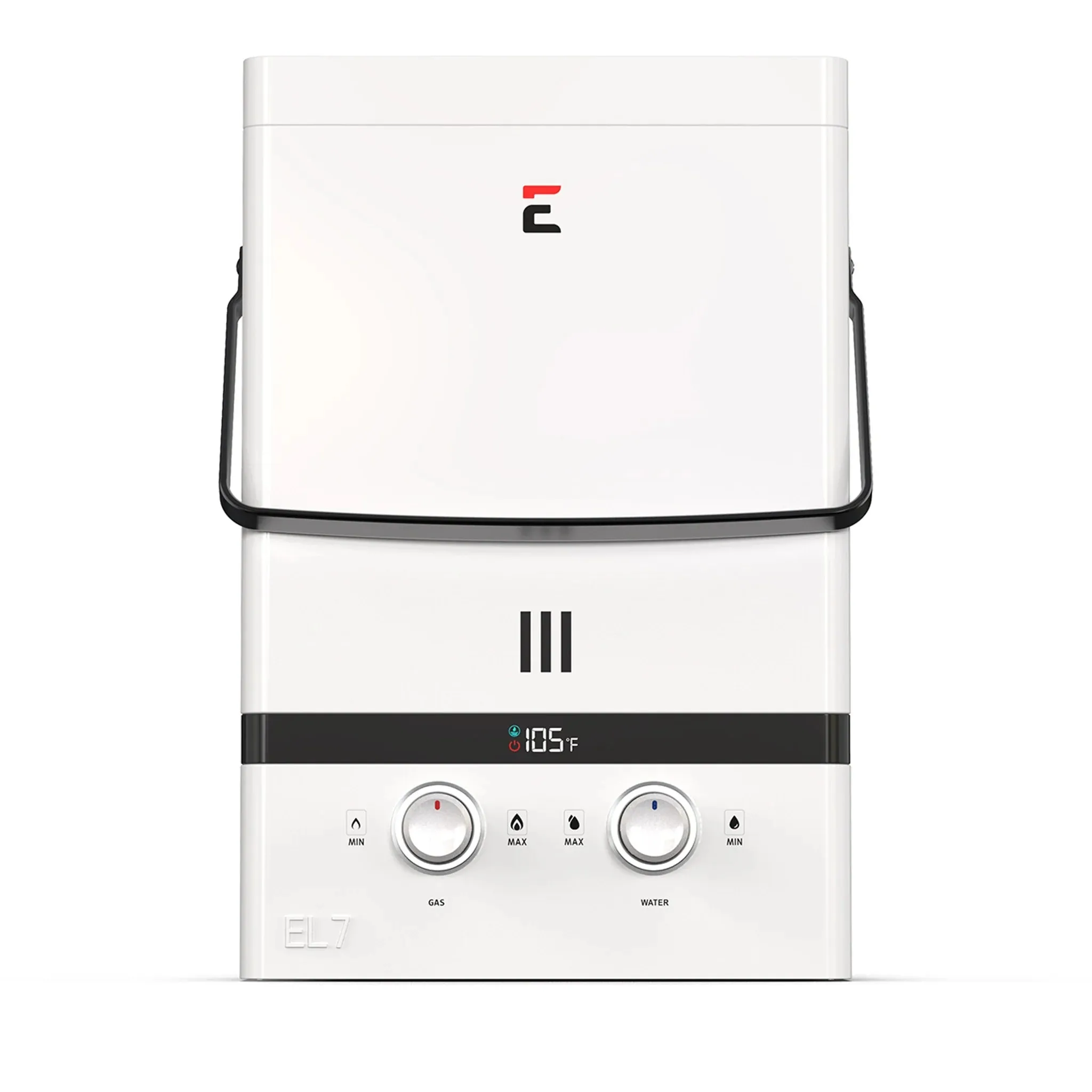 Eccotemp Luxe Outdoor Portable Tankless Water Heater with LED Display EL7