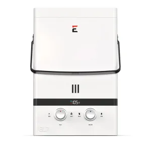 Eccotemp Luxe Outdoor Portable Tankless Water Heater with LED Display EL7