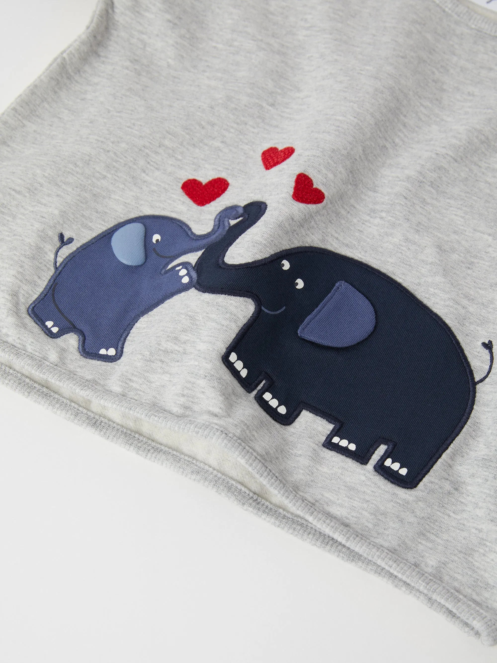 Elephant & Heart Baby Top