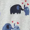 Elephant & Heart Baby Top