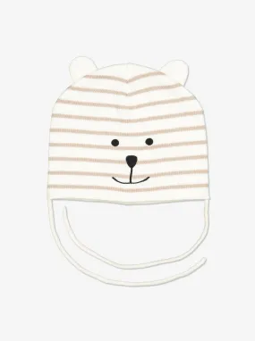 Embroidered Bear Kids Hat