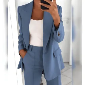 Emma Blazer - Eleganter Turn-down Blazer für Damen