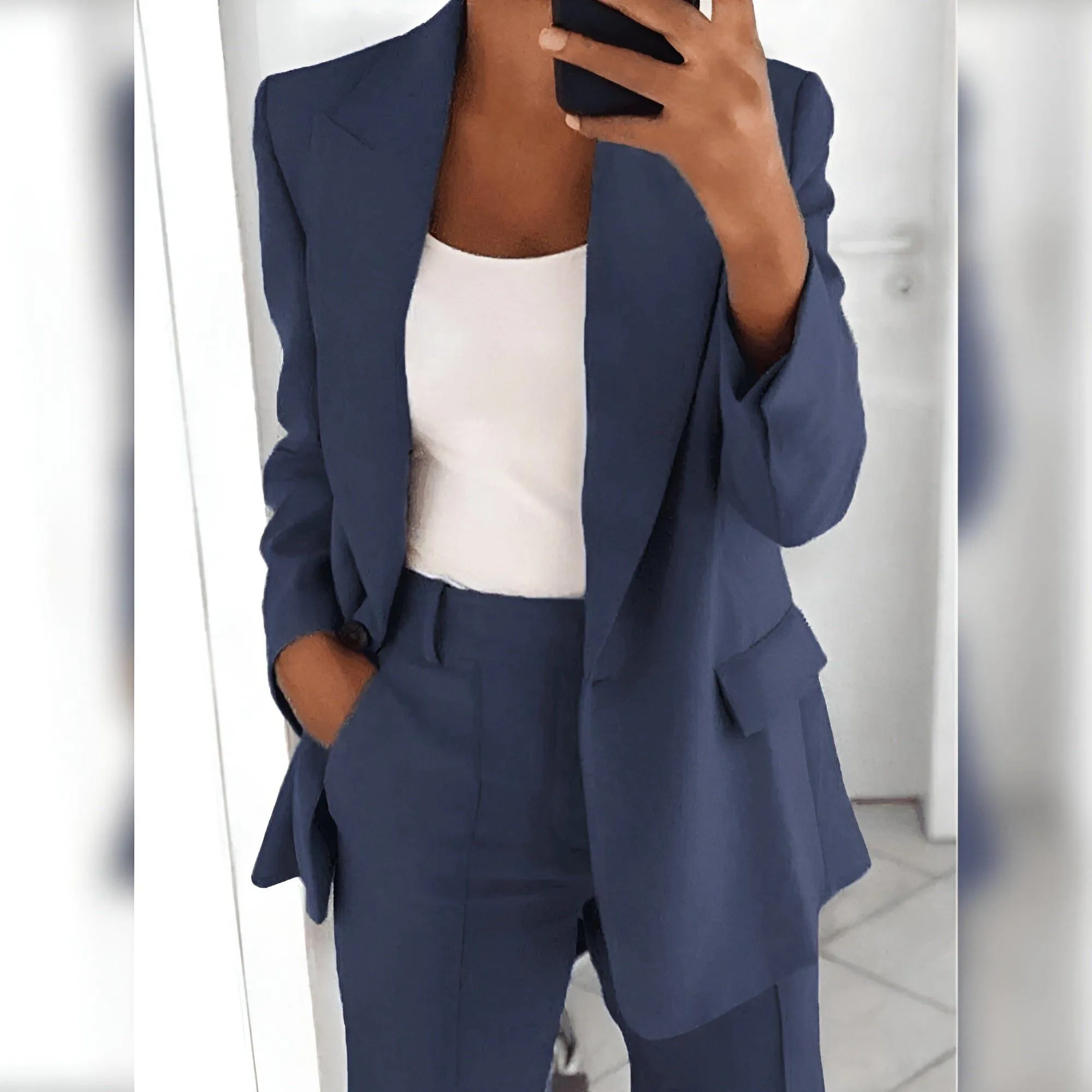 Emma Blazer - Eleganter Turn-down Blazer für Damen