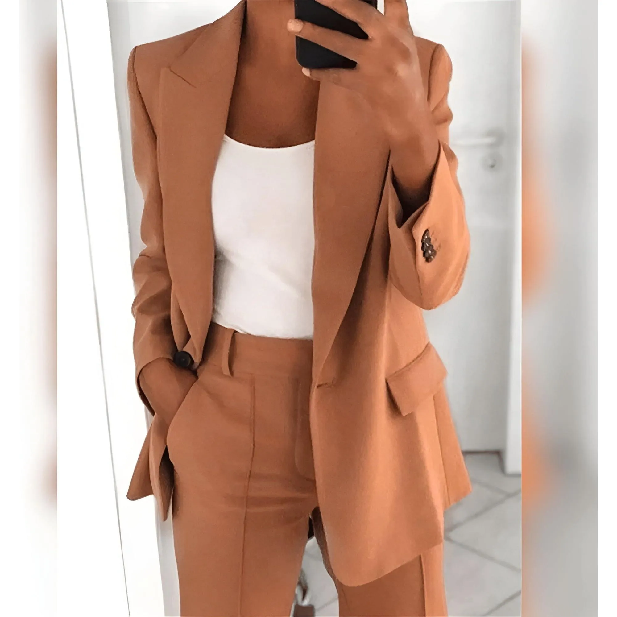 Emma Blazer - Eleganter Turn-down Blazer für Damen