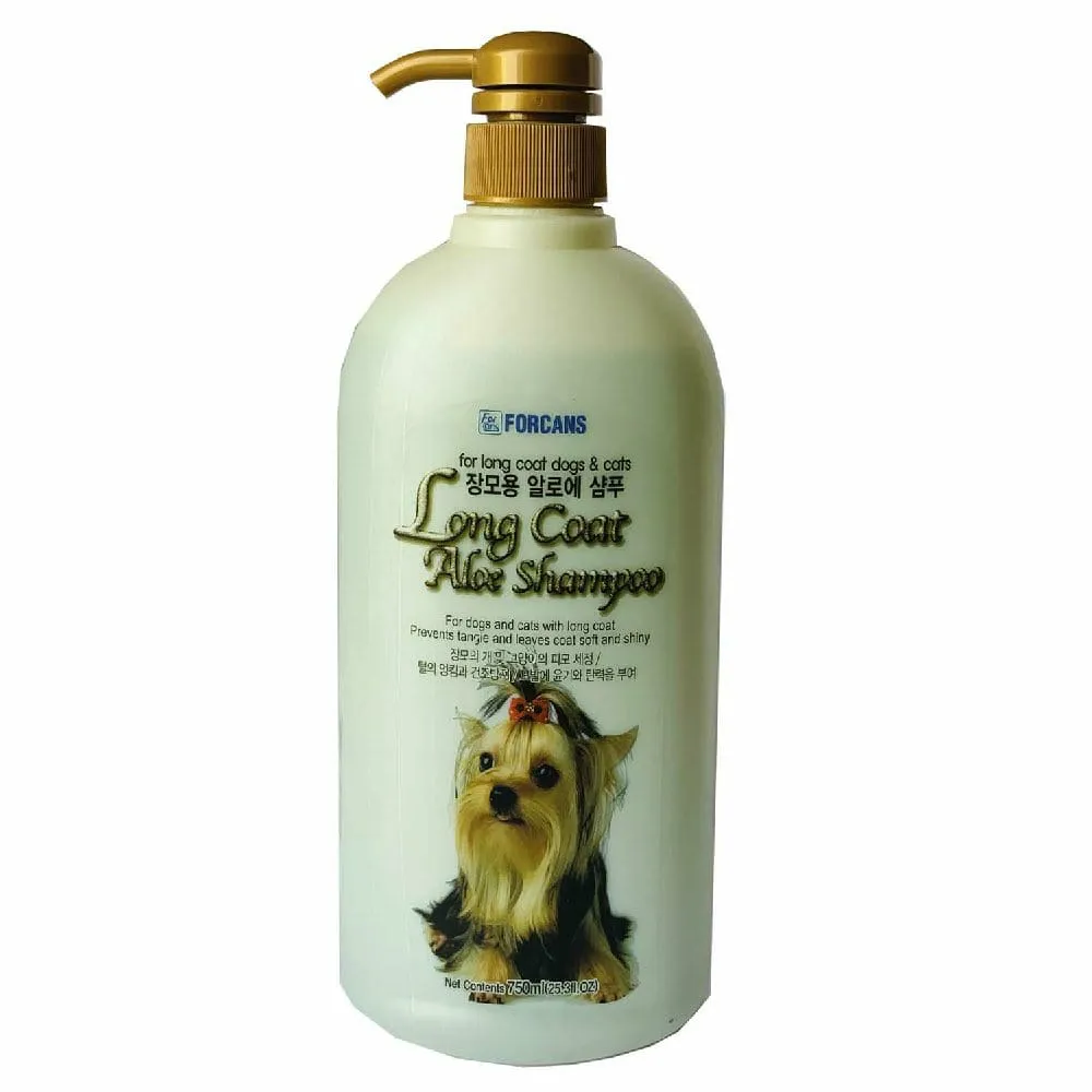 Forcans Long Coat Aloe Shampoo 750ml