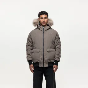 Fortitude Taupe Parka Bomber