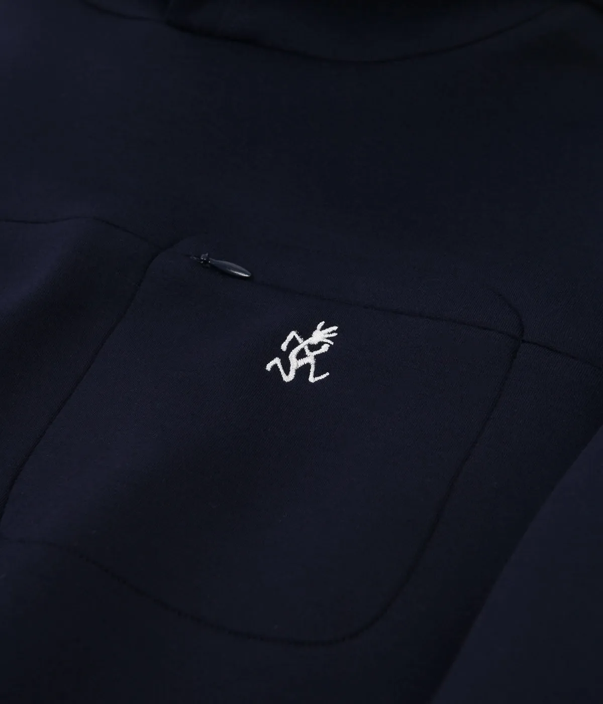 Gramicci Tech Knit Parka Hoodie - Double Navy