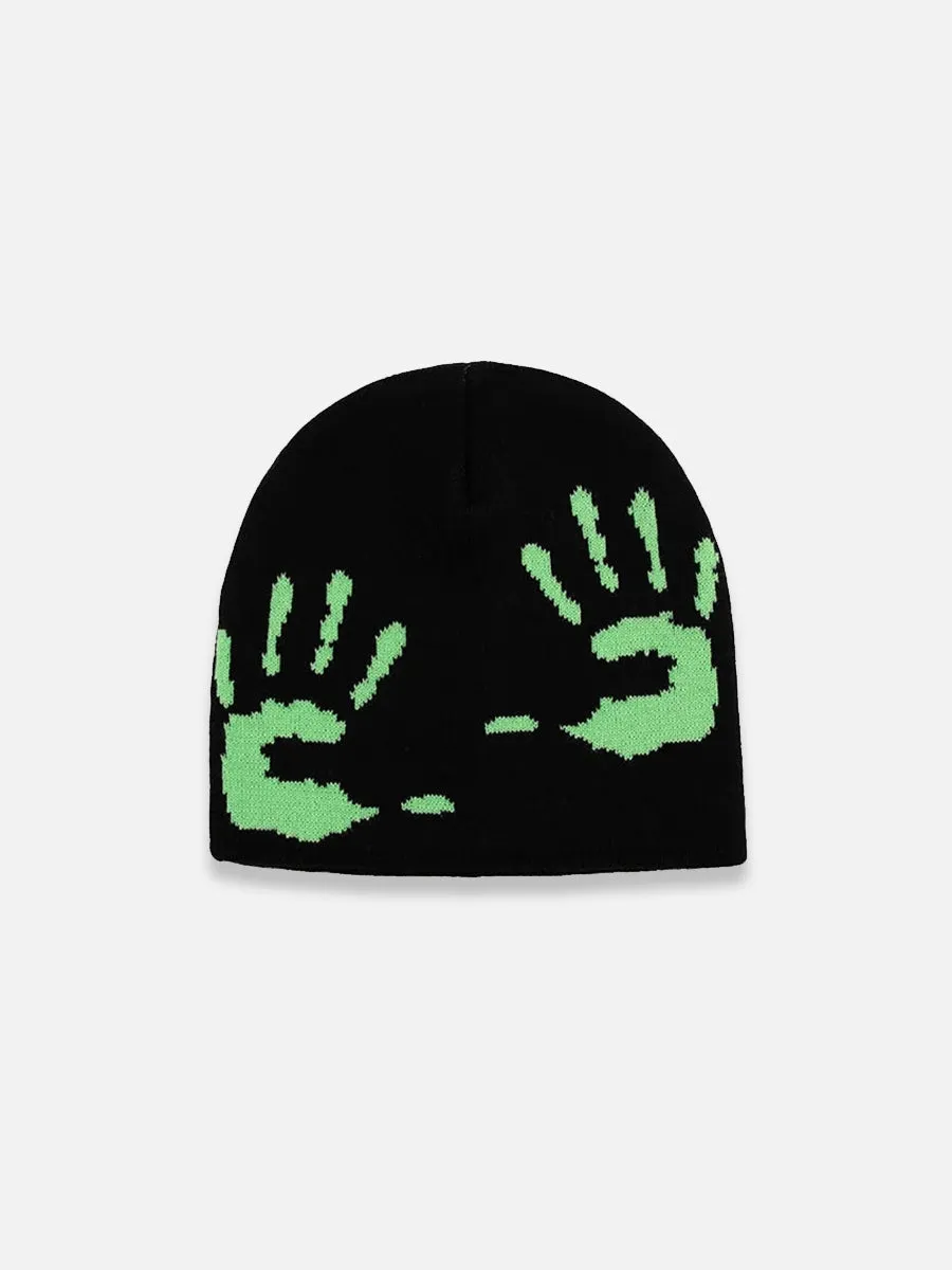 Graphic Beanie Y2K