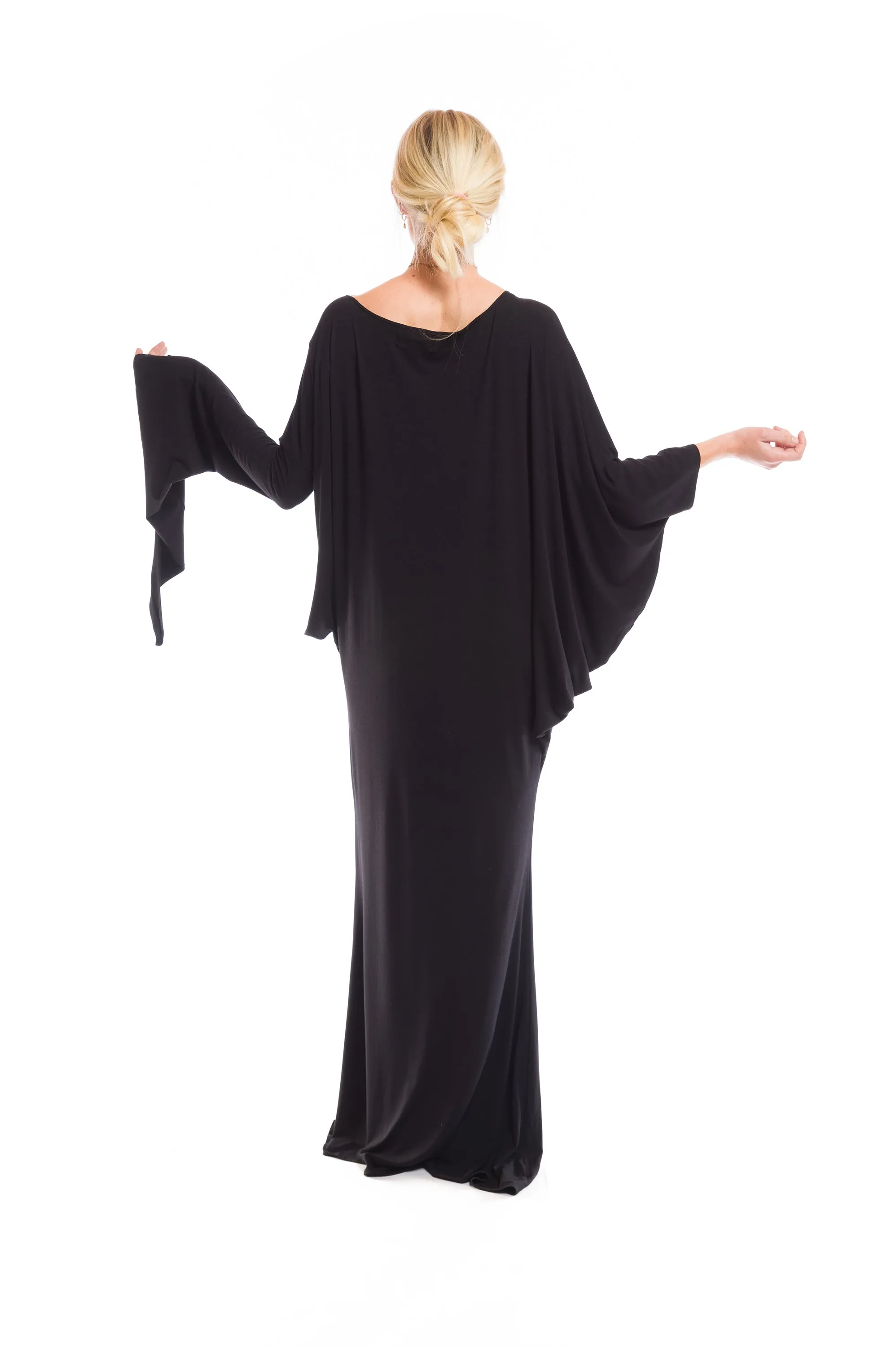 GRECIAN DRESS BLACK