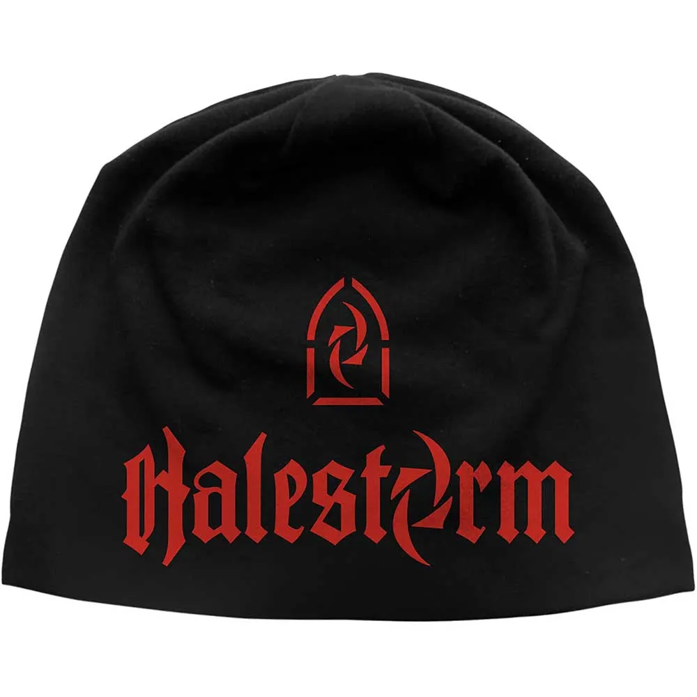 Halestorm Unisex Beanie Hat: Logo JD Print