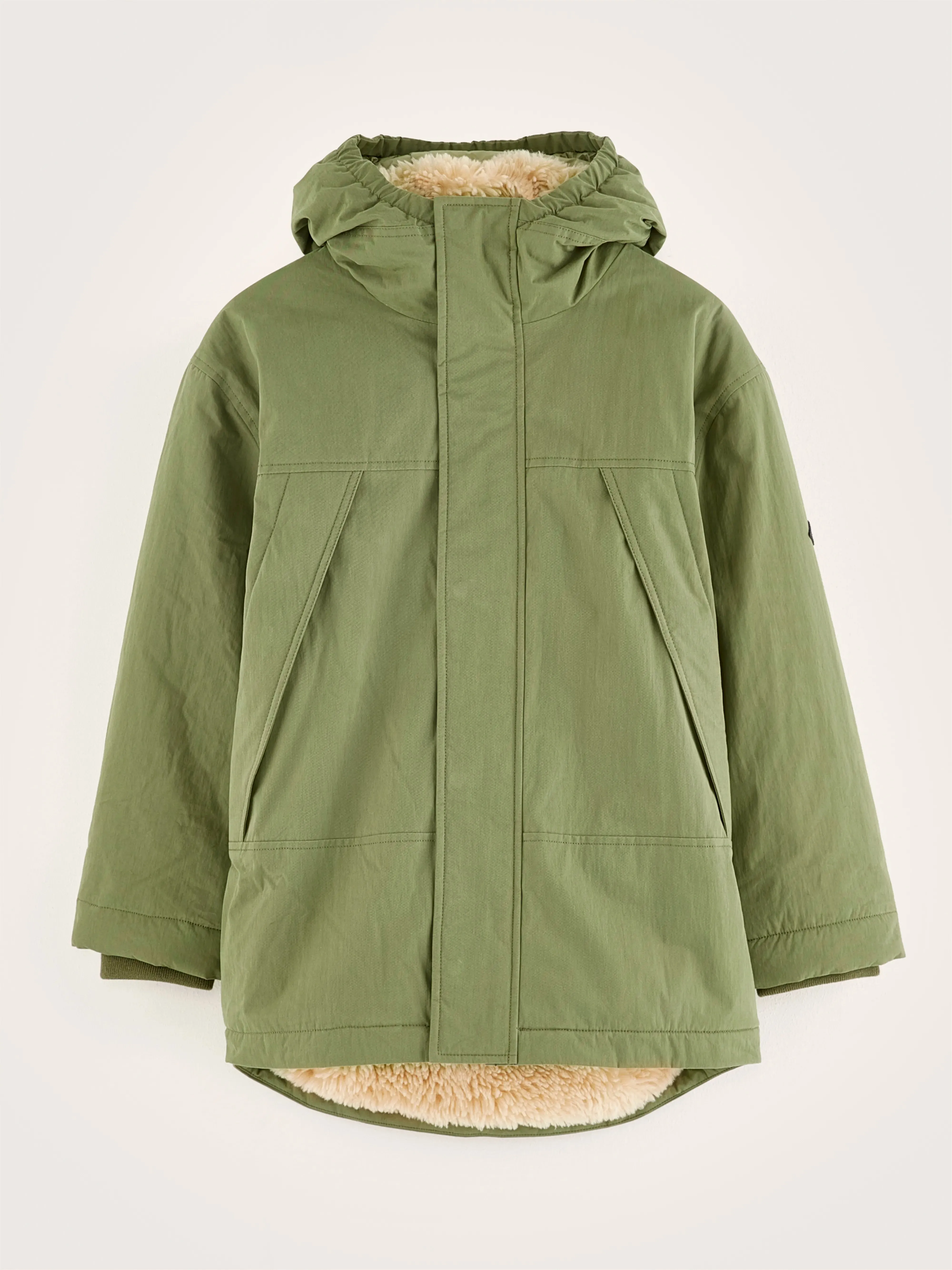 Hamil hooded parka   (242 / B / JEEP)