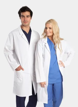 HappyFIT Unisex White Lab Coat