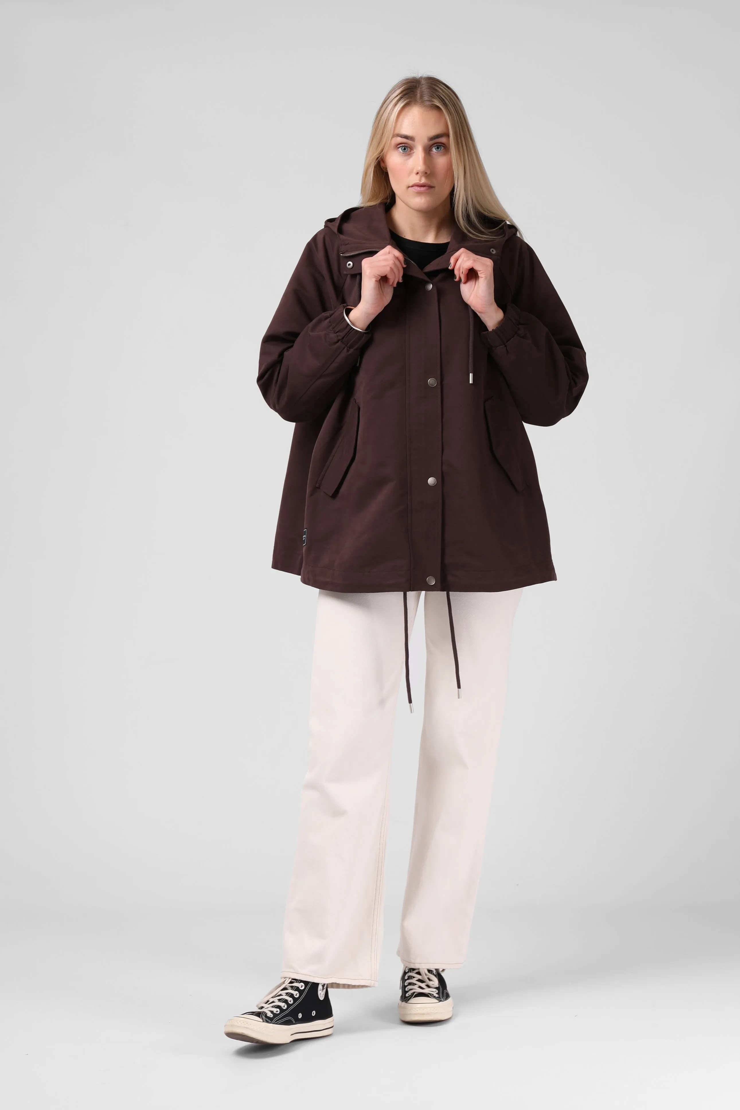 Harlow Jacket - Chocolate Plum