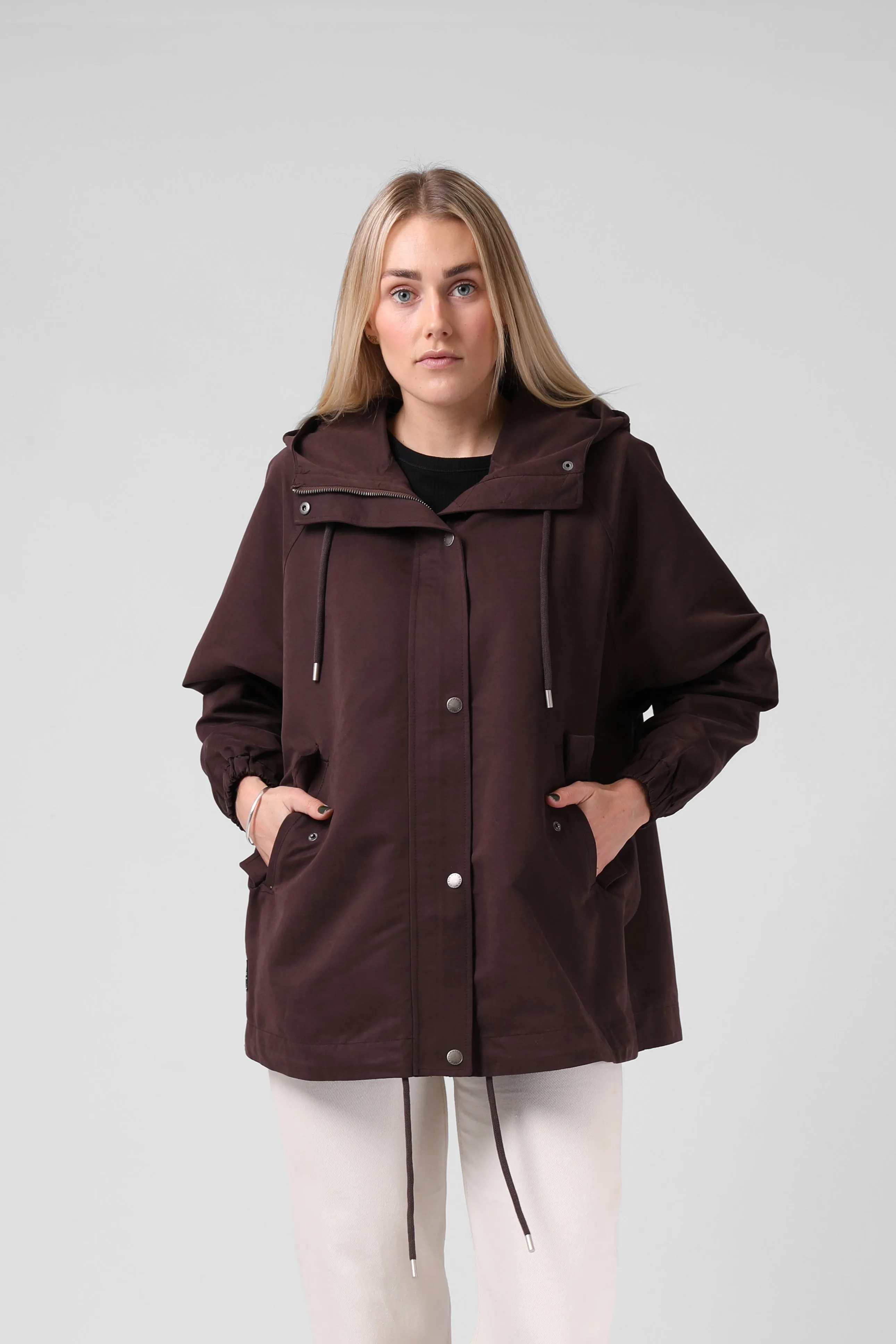 Harlow Jacket - Chocolate Plum