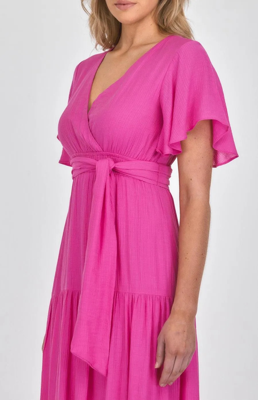 Helena Maxi Dress - Magenta