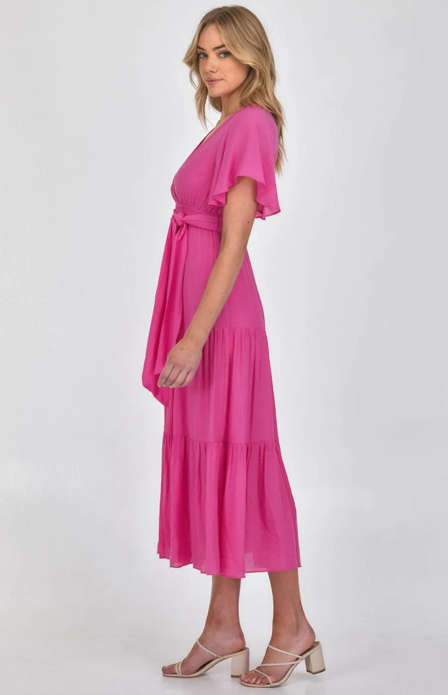 Helena Maxi Dress - Magenta